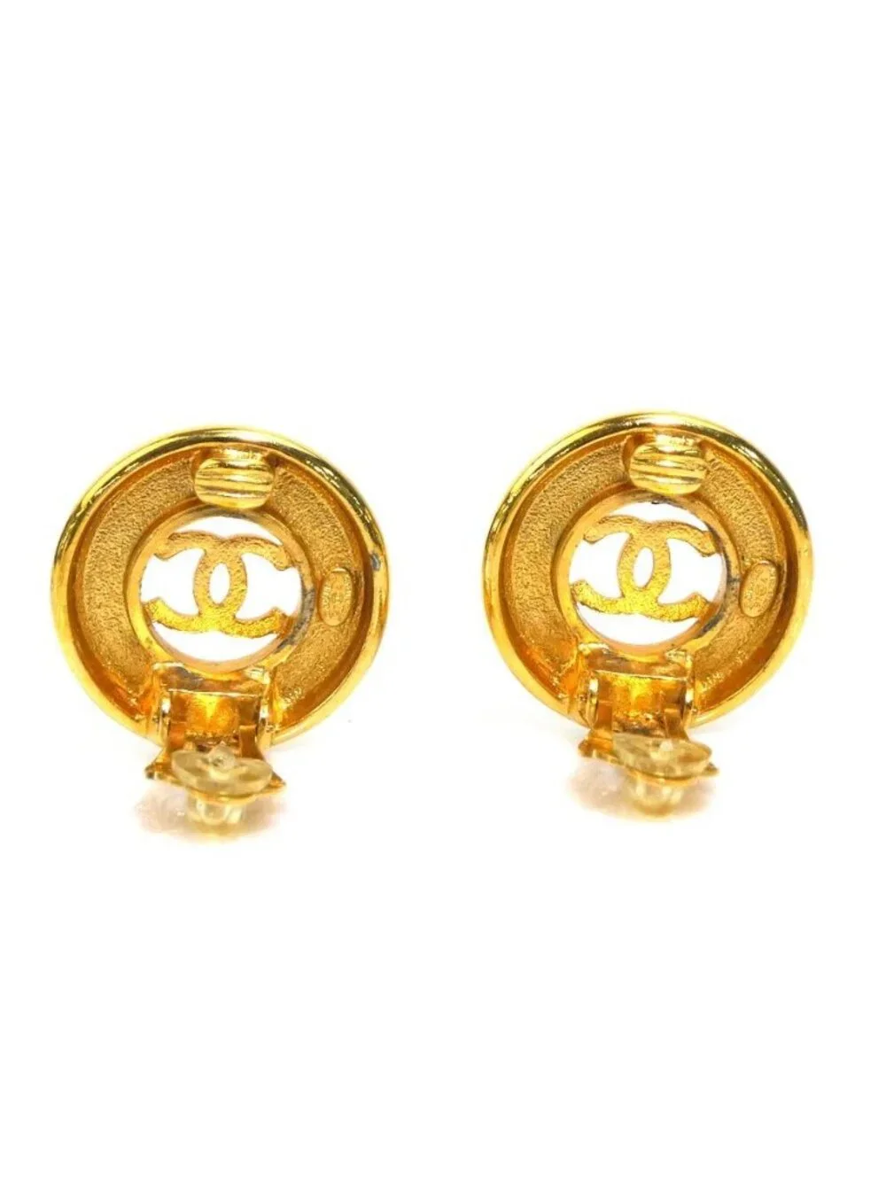 Chanel Earrings Gold